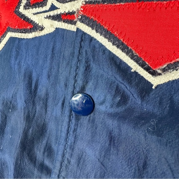 Vintage Cleveland Indians Blue Red Varsity Jacket Size XL - Picture 5 of 7